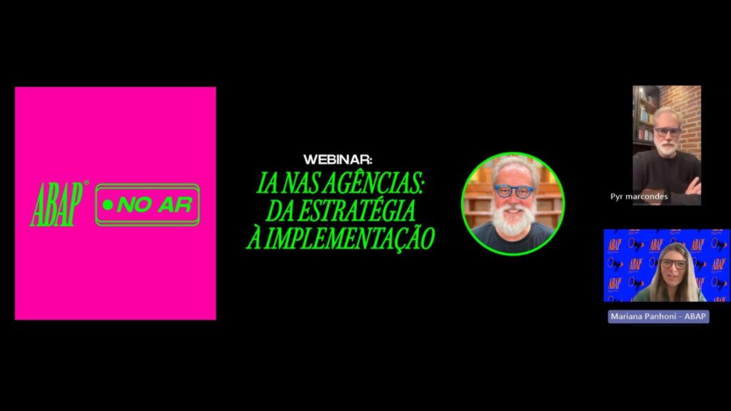 Card webinar Pyr Marcondes IA nas agências