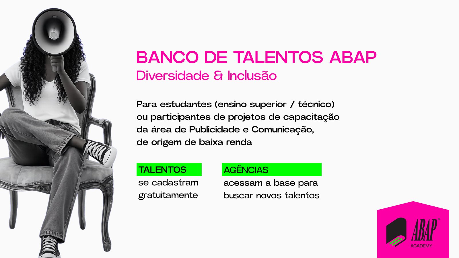 Banco de Talentos ABAP, Diversidade e Inclusão